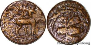 S3680 Rare Greece Ionie Abeille Dans Une Couronne Cerf Devant un PalmI