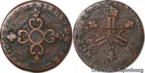 S3712 France  6 Deniers Louis XIV Dardennes 1710 & Aix-en-Provence - Faire Offre