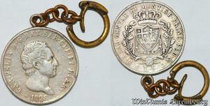 S3758 Italy Italia 5 Lire Charles Félix 1828 P Argent Silver - Faire Offre