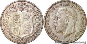 S3846 United Kingdom 1/2 Crown George V 1926 Argent Silver - Faire Offre