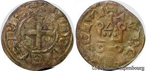 S3893 Rare France Denier Tournois Louis VIII (ou Louis IX avant 1245) ->Faire Offre