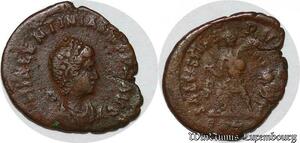 S3911 Nummus romain à identifI constentiniae ? Pp aug salustia? - Faire Offre