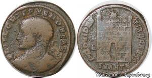 S3915 Nummus Follis CrispusPorte de camp surmontée Etoile Smante - Faire Offre