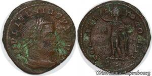 S3919 Follis Licinius Imp Pf Avg Soli Invicto Comiti Star Globe 314-315