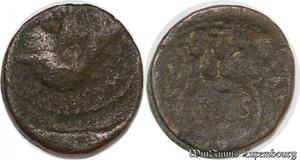 S3930 Bronze Aigle As Alexandrie Philippe Dupondius Frappe Casquette Fautée