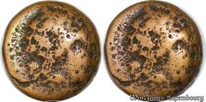 S3948 Coin Grec L.Sardes head Apollon's L.Massue in a crown 2e-1er S.av. J-C