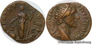 S3949 Antoninus Pius 138-161 Bronze Rome Ad 156-157 Antoninvs P P Imp I