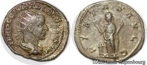 S3958 Antoninien Trebonien Pietas Avgg Rome 252 - Faire Offre