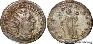 S3981 Antoninien Valerianvs I Fides Militvm Mésie Supérieure, Viminacium 254