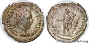 S3984 Antoninien Traiano Decius Trajan Dece 250 Rome Genivs Exerc Illvriciani