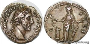 S3988 Rare  Denier Antoninus Pius Rome 148-149 COS IIII Silver M offer