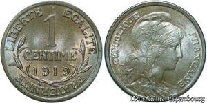 S15 France 1 Centime Dupuis 1919 SPL -> Faire Offre