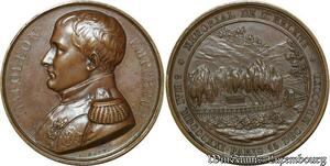 S407 France Médaille Napoléon Mémorial de Sainte-Hélène Tombeau 1840 Bovy