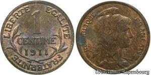 S586 France 1 Centime Dupuis 1911 SPL -> Faire Offre