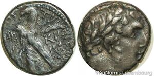 S610 Rare Phoenicia Tyre Shekel KP Melkart Eagle BC 126 AD 65 Silver -> M offer