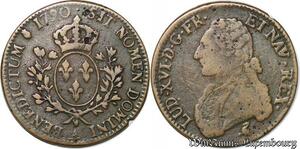 S943 France Rare Faux Ecu Louis XVI 1790 A Paris 2nd Semestre ->Faire Offre