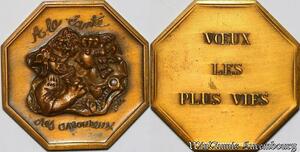 S948 France Médaille A la santé des Amoureux Bello Vœux les plus vifs ->Faire Offre