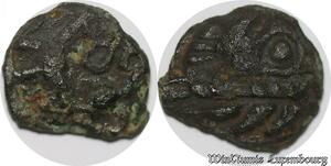 S1307 France Rare Leuques Toul IIe Potin  I s av JC à la tête d’indien