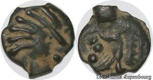 S1343 France Rare Senons Sens Potin à la tête d’indien ->Faire Offre