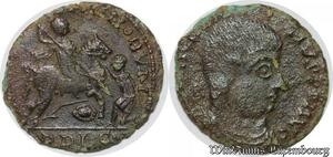 S1483 France Maiorina Magnentius Lyon Lugdunum 350/351 Gloria Romanorum Rplg