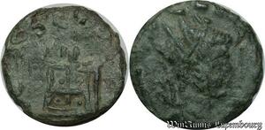 S1495 Antoninien Claude II le Gothique 271 Divo Clavdio Autel ->Make offer