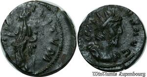 S1499 Rare France Eor Antoninien Victorin Fides Militvm 269 Trèves Décentrée Sup