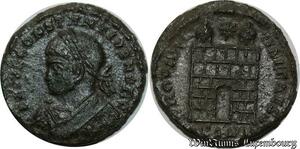 S1503 Centenionalis ou Nummus Constans II Porte de Camp 326 A identifier