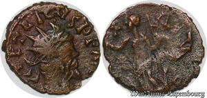 S1533 Rare Roman Empire Antoninien Tetricvs 272 imitation balkans ->Make offer