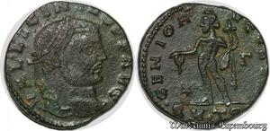 S1556 Rare Follis Licinivs 308/310 Thessalonica Genio Avgvst ->Make Offer