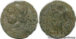 S1559 Rare Follis ConstantinOpolis 336 337 Thessalonica Constan Tinopolis Sup