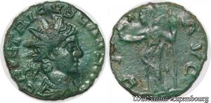 S1572 Roman Empire Antoninianus Tetricus II AD 273-274 Barbarous radiate Pax Avg