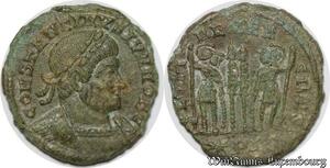 S1573 France Nummus Constantin I 334-335 PLC Lyon Gloria Exercitvs ->Make offer