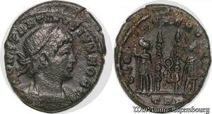 S1581 Nummus Constantin I Gloria Exercitvs // TRP Trèves TrI ->Make offer