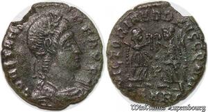 S1600 Nummus Constanstin 341-342 Victoriae DD Avgg Arles SARL Superbe