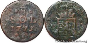 S1632 Luxembourg 1/8 Sol Maria Theresia 1775 -> Make offer