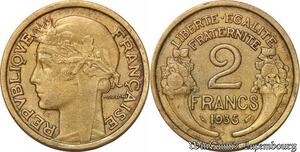 S1676 France 2 Francs Morlon 1935 -> Faire Offre