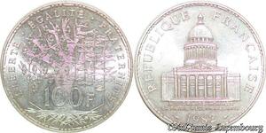 S1875 France 100 Francs Pantheon 1982 FDC Argent Silver - Faire Offre