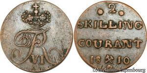 T4060 Norway 2 Skilling Courant 1810 -&gt; Make offer