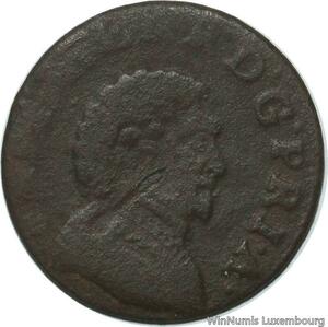 T4501 Orange Frederic Henri de Nassau Double Tournois 1643 -&gt; Faire offre