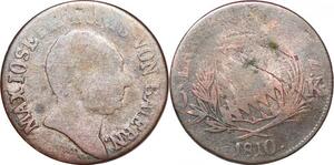 P0041 Germany Bavaria 6 Kreuzer Maximillian I Joseph 1810 Silver -> Make offer