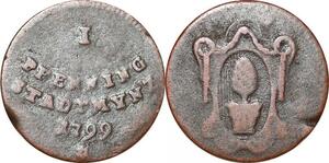 P0056 Germany Augsburg Stadtmynz Pfennig 1799 -> Make offer