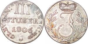 P0060 Germany Berg 3 Stüber Joachim Murat 1806 S Silver -> Make offer
