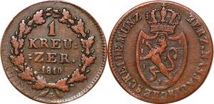 P0119 Germany Nassau Kreuzer Friedrich August 1810 L -> Make offer