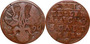 P0121 German Aachen 12 Heller 1794 -> Make offer