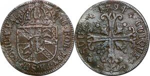 P0209 Switzerland Swiss Neuchâtel Cantons 1/2 Batzen Friedrich Wilhelm II 1794  Make offer