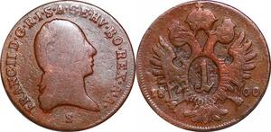 P0255 Austria Habsburg Kreuzer Franz II 1800 S Schmöllnitz -> Make offer