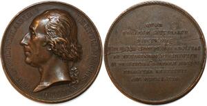 P0533 France Médaille Victor de Lanneau 1798 1825 Gatteaux Prêtre -> F offre