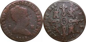 P0608 Spain 8 Maravedís Isabel II 1849 Jubia ->Make offer