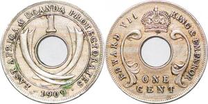 P0657 Ethiopia East Africa Cent Edward VII 1909 ->Make offer