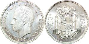 P0675 Spain 100 Pesetas Juan Carlos I 1975 FDC BU UNC -> Make Offer